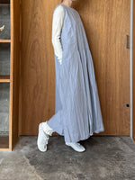 ROBE de PEAU / 4 Way Layered Umbrella Dress (Smoke Sax)