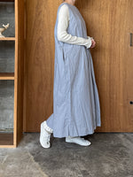 ROBE de PEAU / 4 Way Layered Umbrella Dress (Smoke Sax)