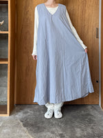 ROBE de PEAU / 4 Way Layered Umbrella Dress (Smoke Sax)