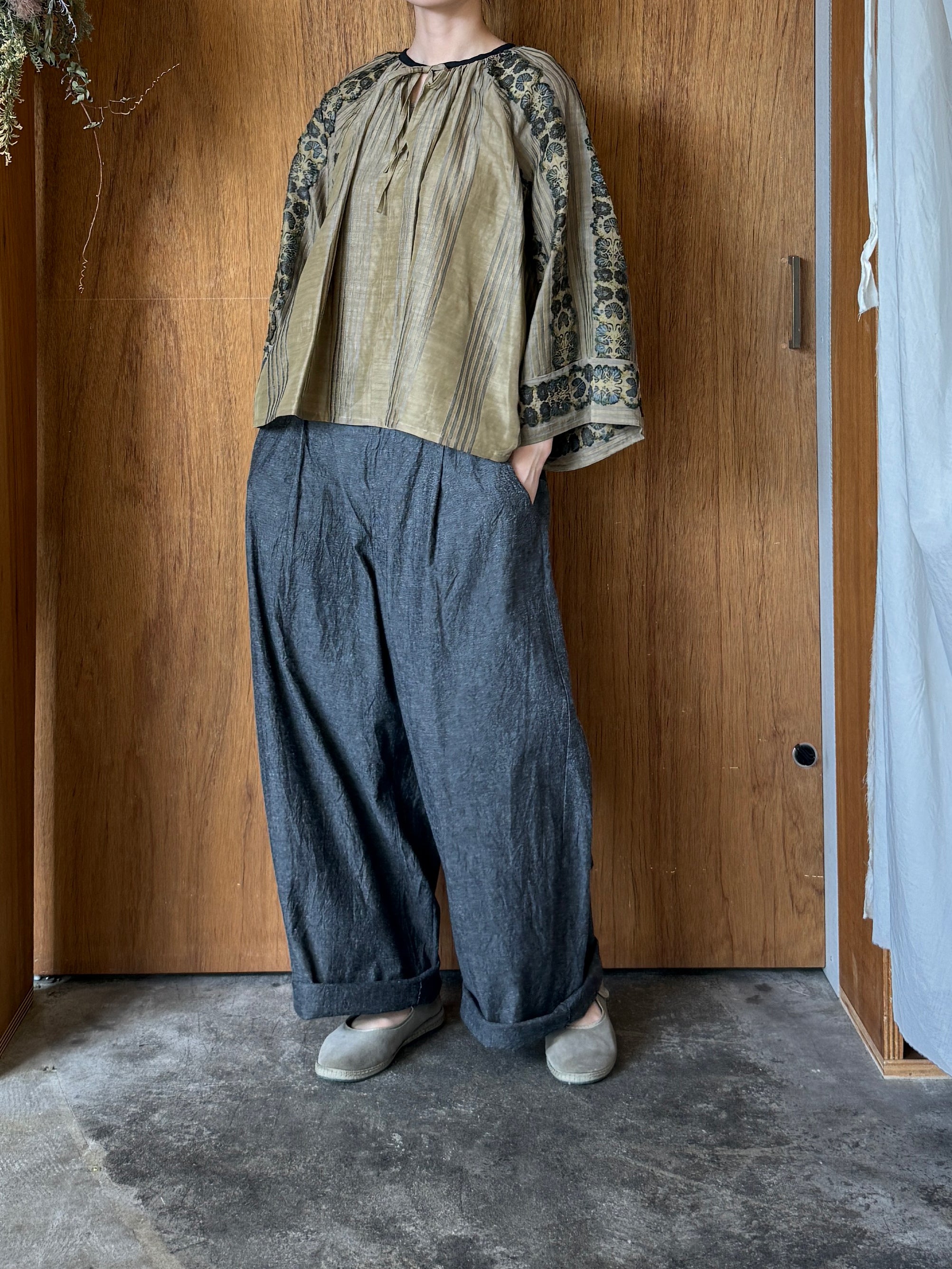 専用★gasa*grue ロールカラーブラウス　前後着2way GASA* – ams_selectshop