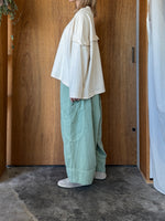 tumugu / ソフトライト帆布 パンツ（MINT）