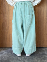 tumugu / ソフトライト帆布 パンツ（MINT）