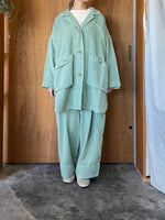 tumugu / ソフトライト帆布 コート（MINT）