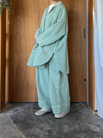 tumugu / ソフトライト帆布 パンツ（MINT）