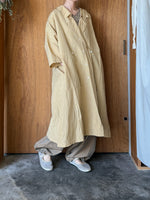 Vlas Blomme / Silk Linen Cotton Vintage Washer ロープドレス (Vintage Ecru)