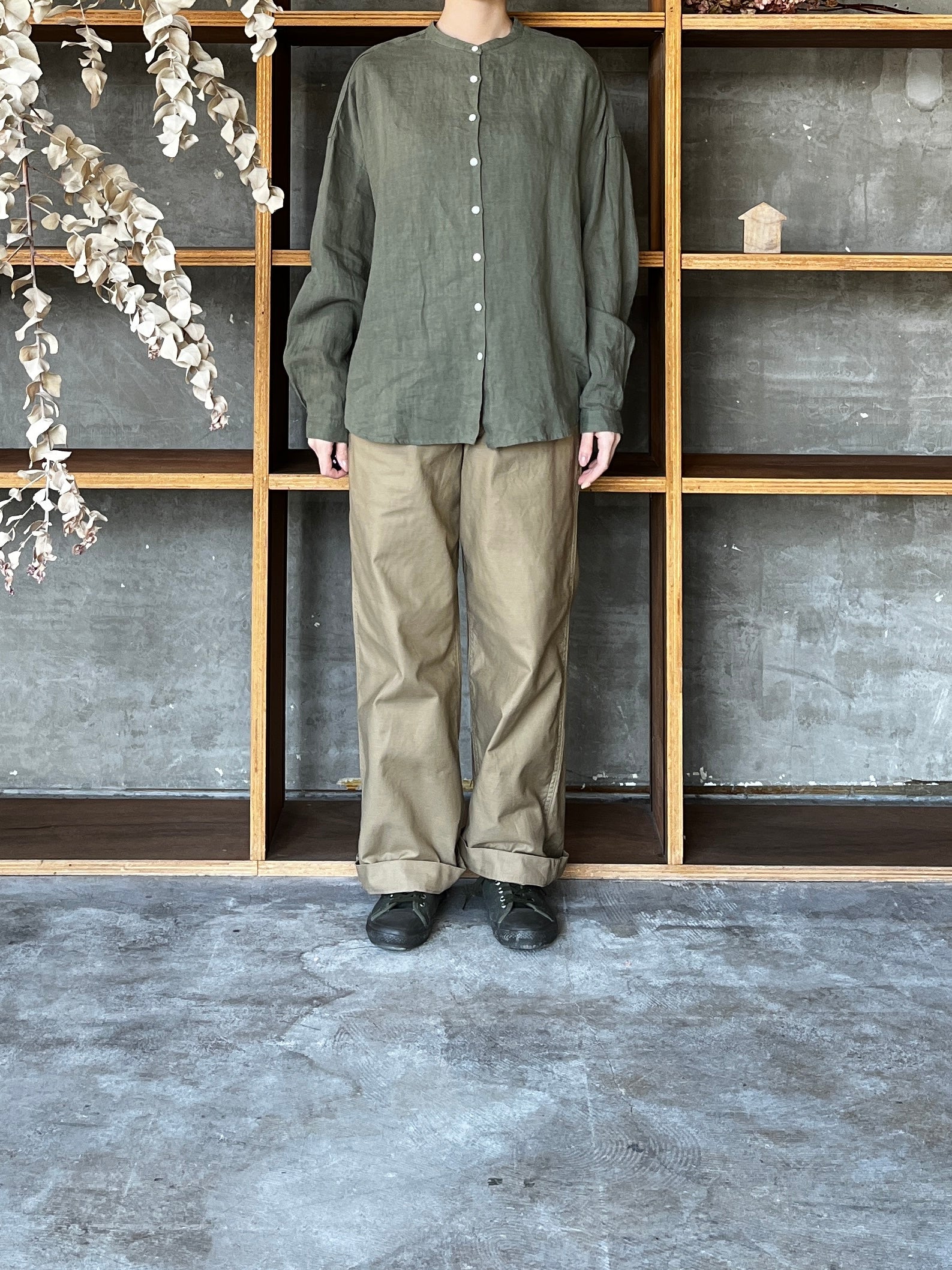 IKKUNA / gathered blouse Ⅱ