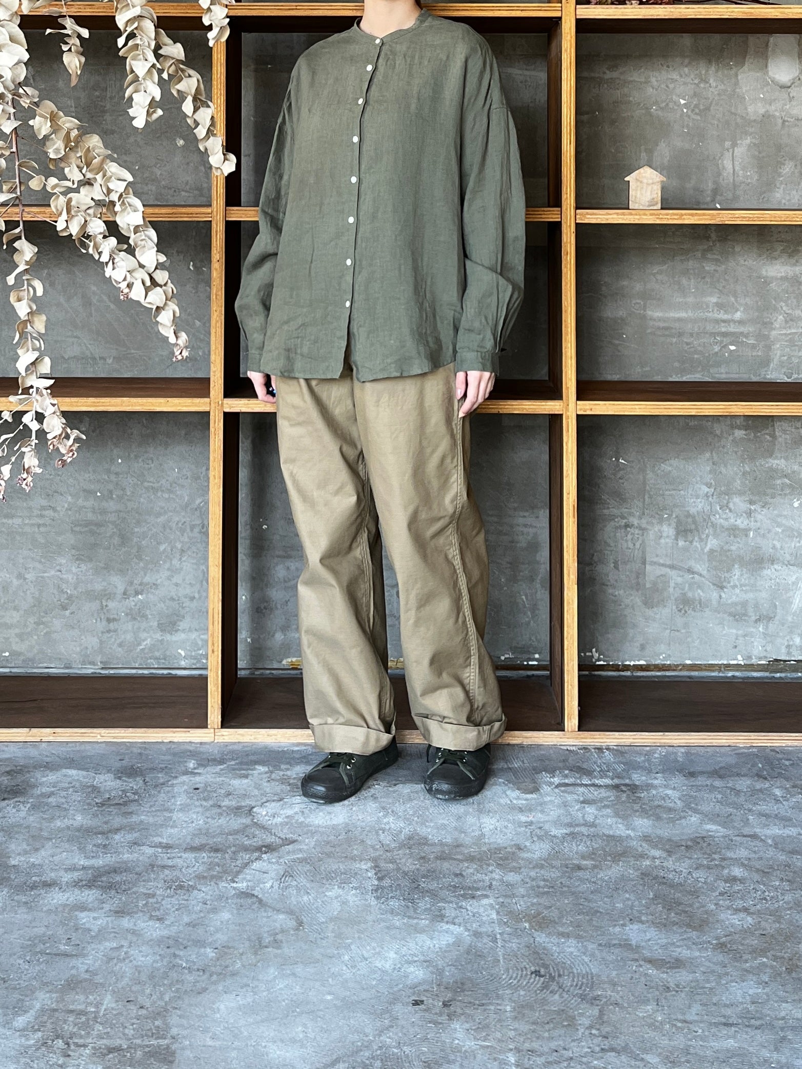 IKKUNA / gathered blouse Ⅱ