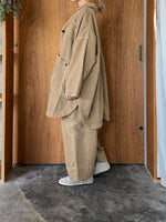 tumugu / ソフトライト帆布 パンツ（BEIGE）