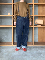 Vlas Blomme / C/L Viyella レース付きブラウス (Olive)