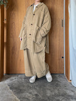 tumugu / ソフトライト帆布 コート（BEIGE）