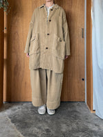 tumugu / ソフトライト帆布 コート（BEIGE）