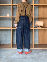 Vlas Blomme / C/L Viyella レース付きブラウス (Olive)