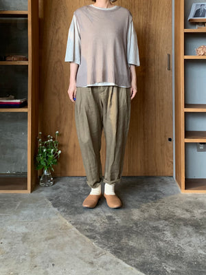 IKKUNA / tucked easy pants