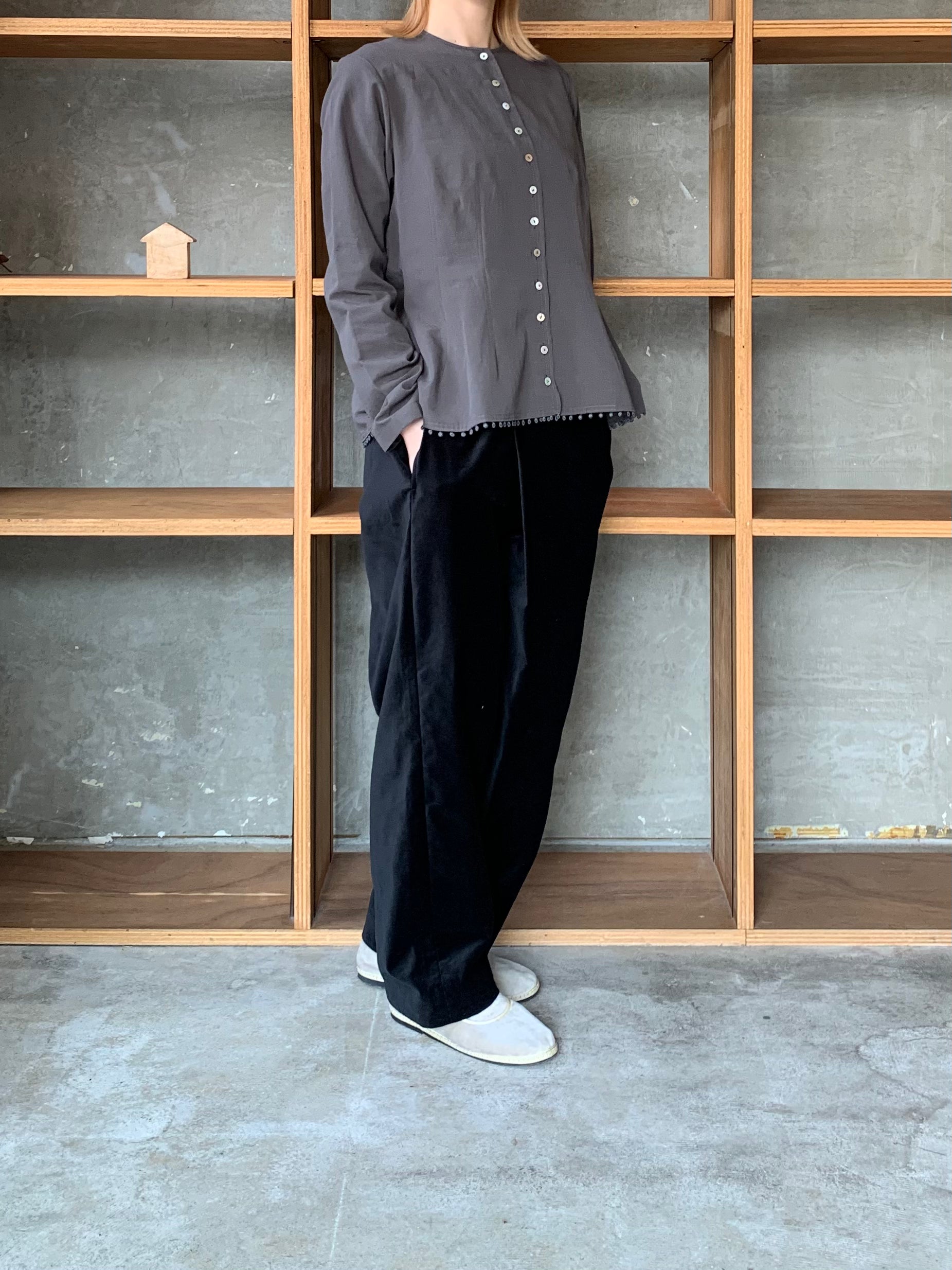 SUSURI / モエケパンツ（black）