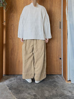 UNIVERSAL TISSU / トリプルワッシャーLC ブラウスジャケット（キナリ）