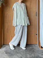 Vlas Blomme / KL Heritage 80 2Way ケープブラウス (L.Beige)