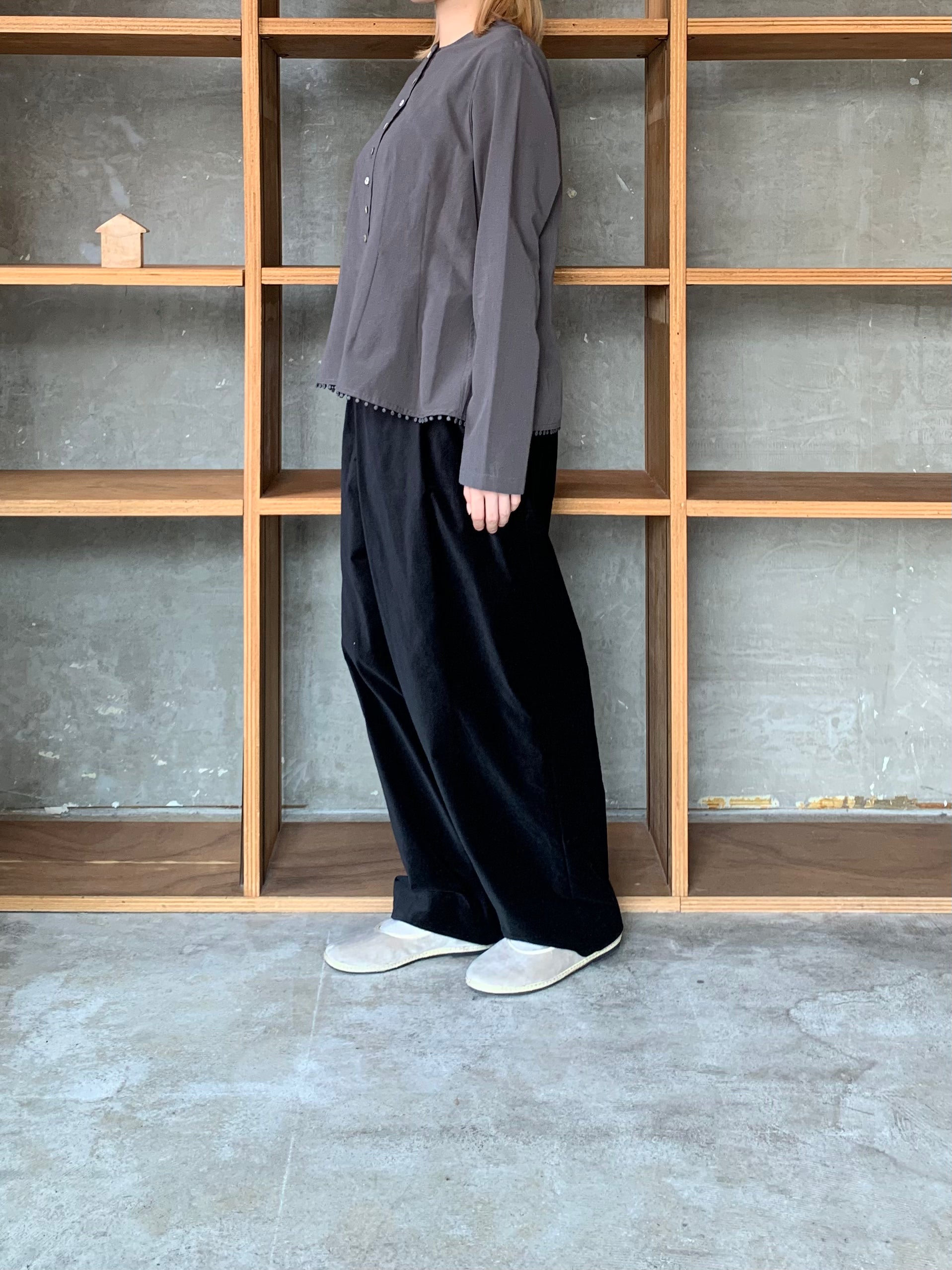 SUSURI / モエケパンツ（black）