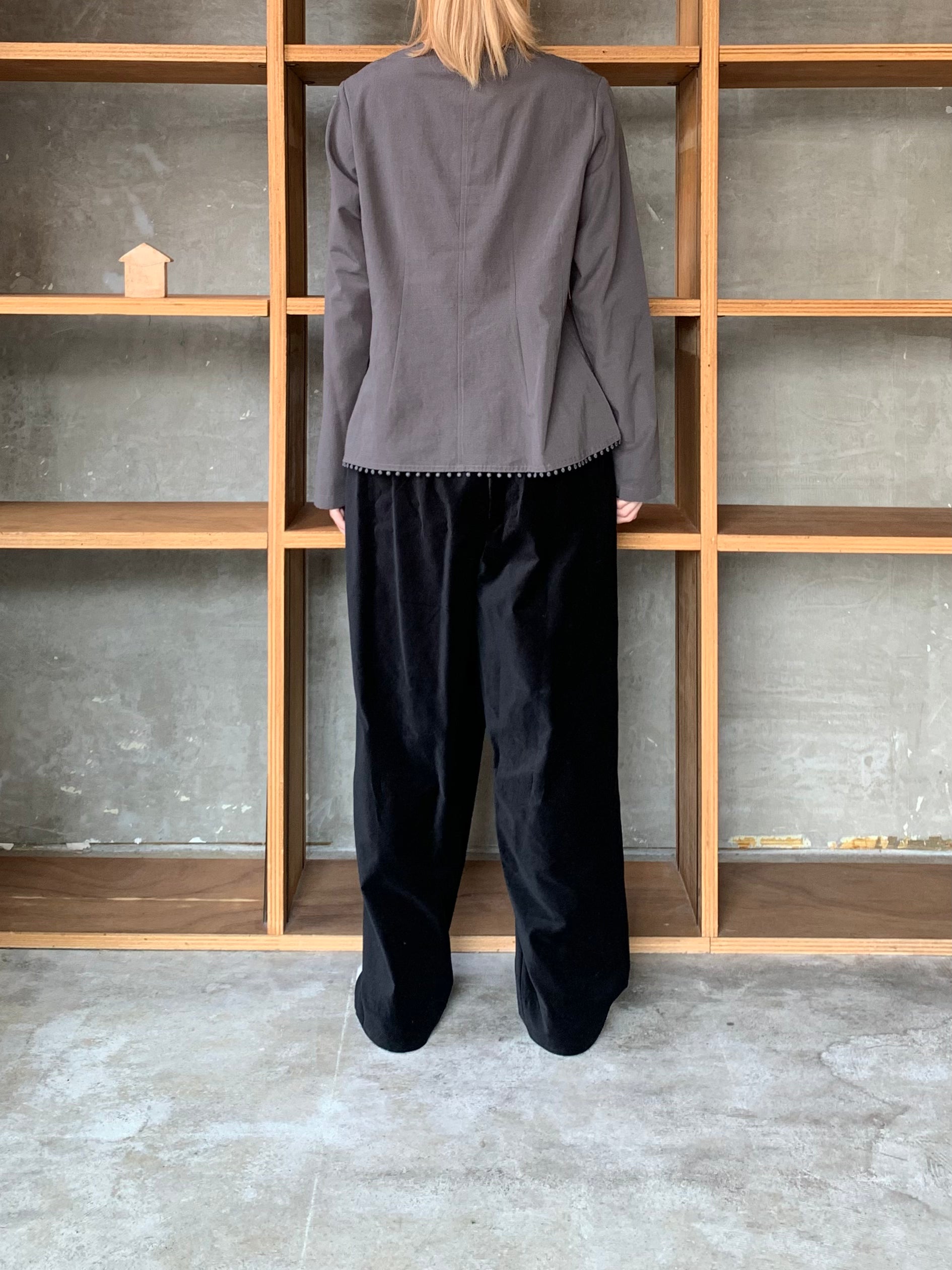 SUSURI / モエケパンツ（black）