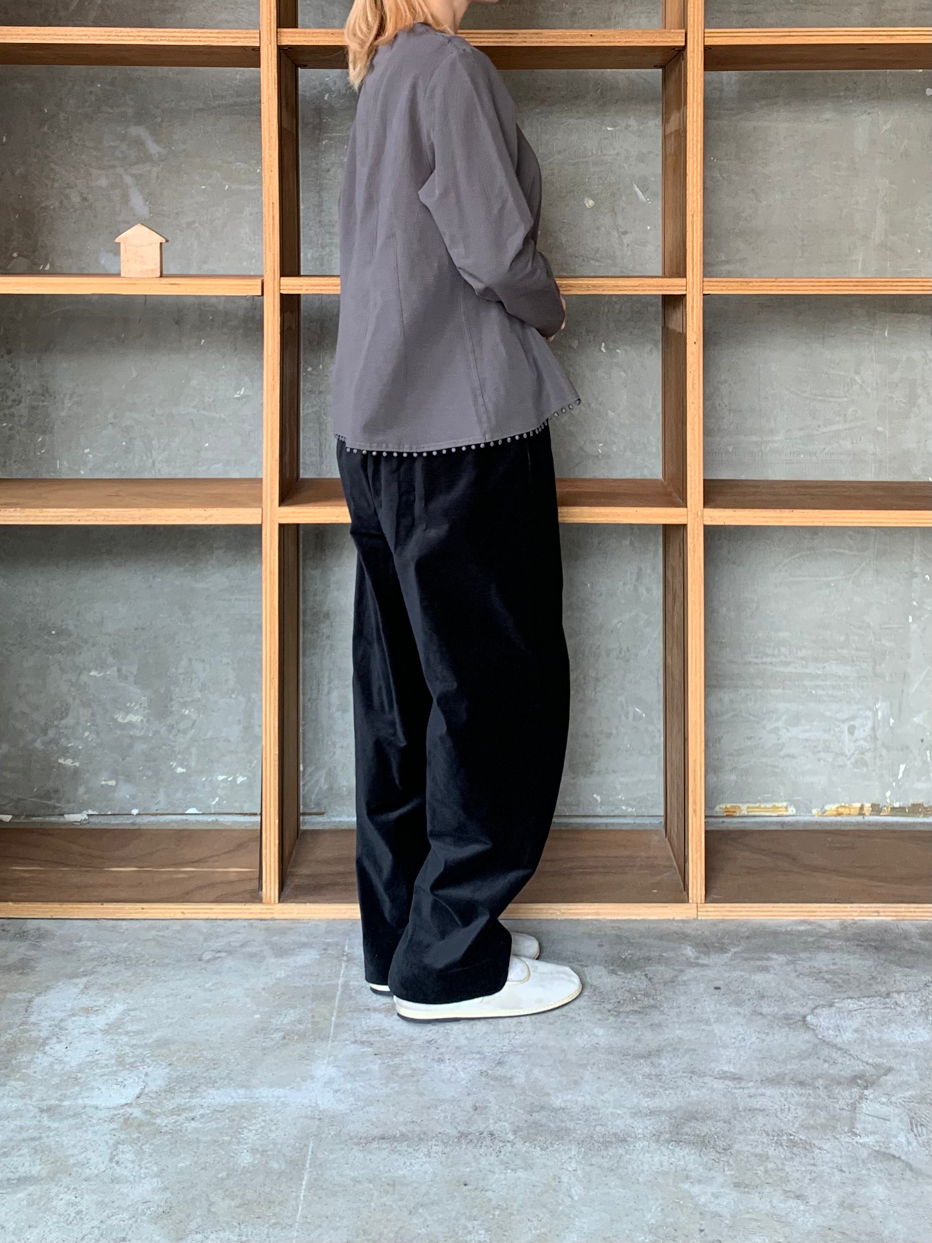 SUSURI / モエケパンツ（black）