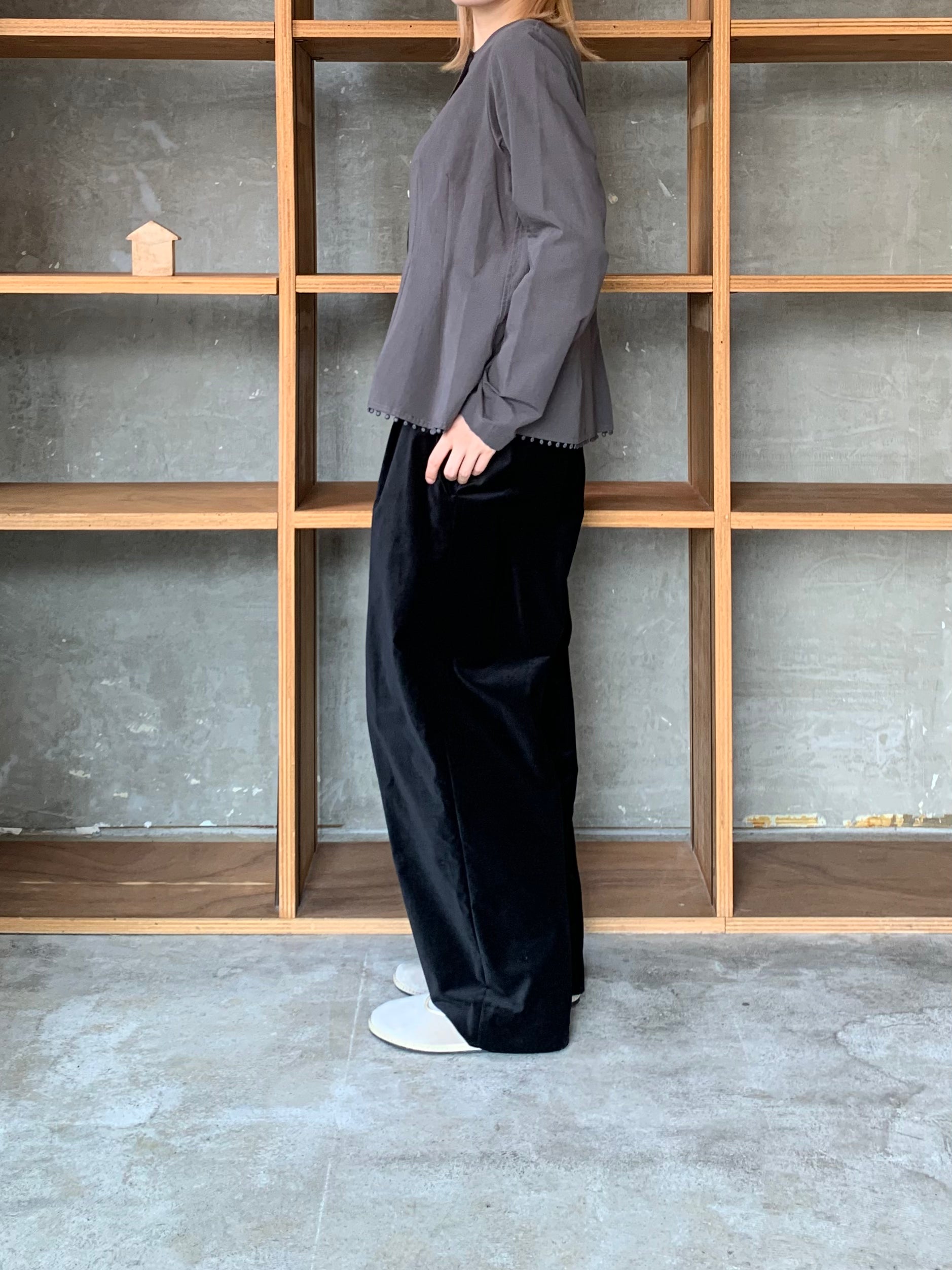 SUSURI / モエケパンツ（black）