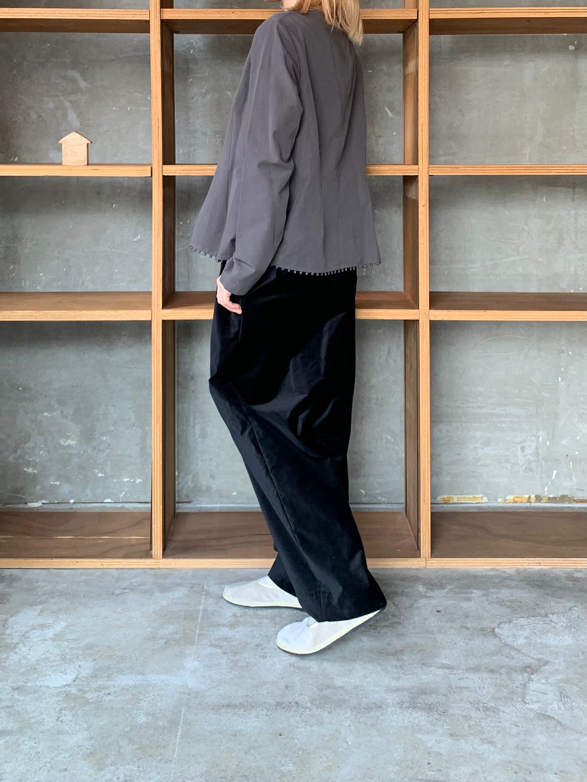 SUSURI / モエケパンツ（black）