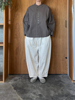 UNIVERSAL TISSU / トリプルワッシャーLC ブラウスジャケット（モカ）