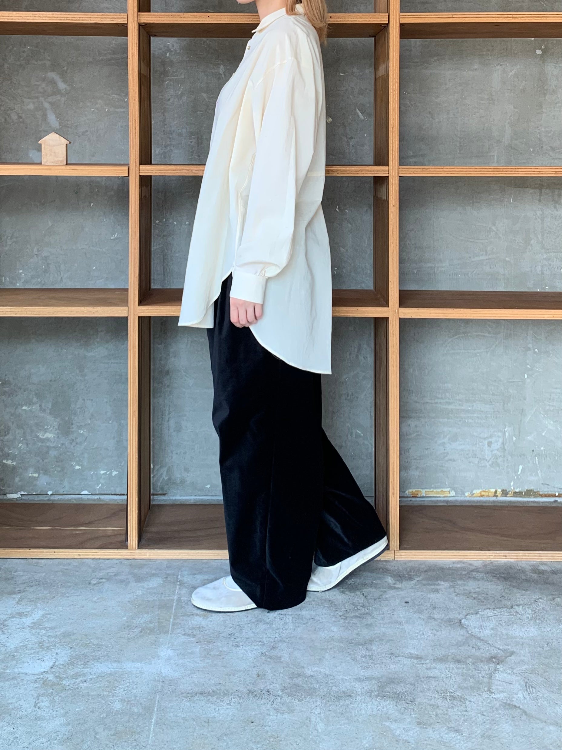 SUSURI / モエケパンツ（black）