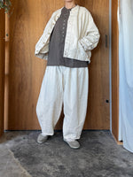 tumugu / ドットカット刺繍デニム パンツ（KINARI）