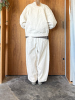 tumugu / ドットカット刺繍デニム パンツ（KINARI）