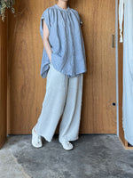Vlas Blomme / KL Heritage 80 2Way ケープブラウス (Blue Gray)