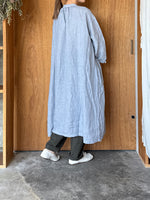 Vlas Blomme / KL Heritage 80 ギャザードレス (Blue Gray)