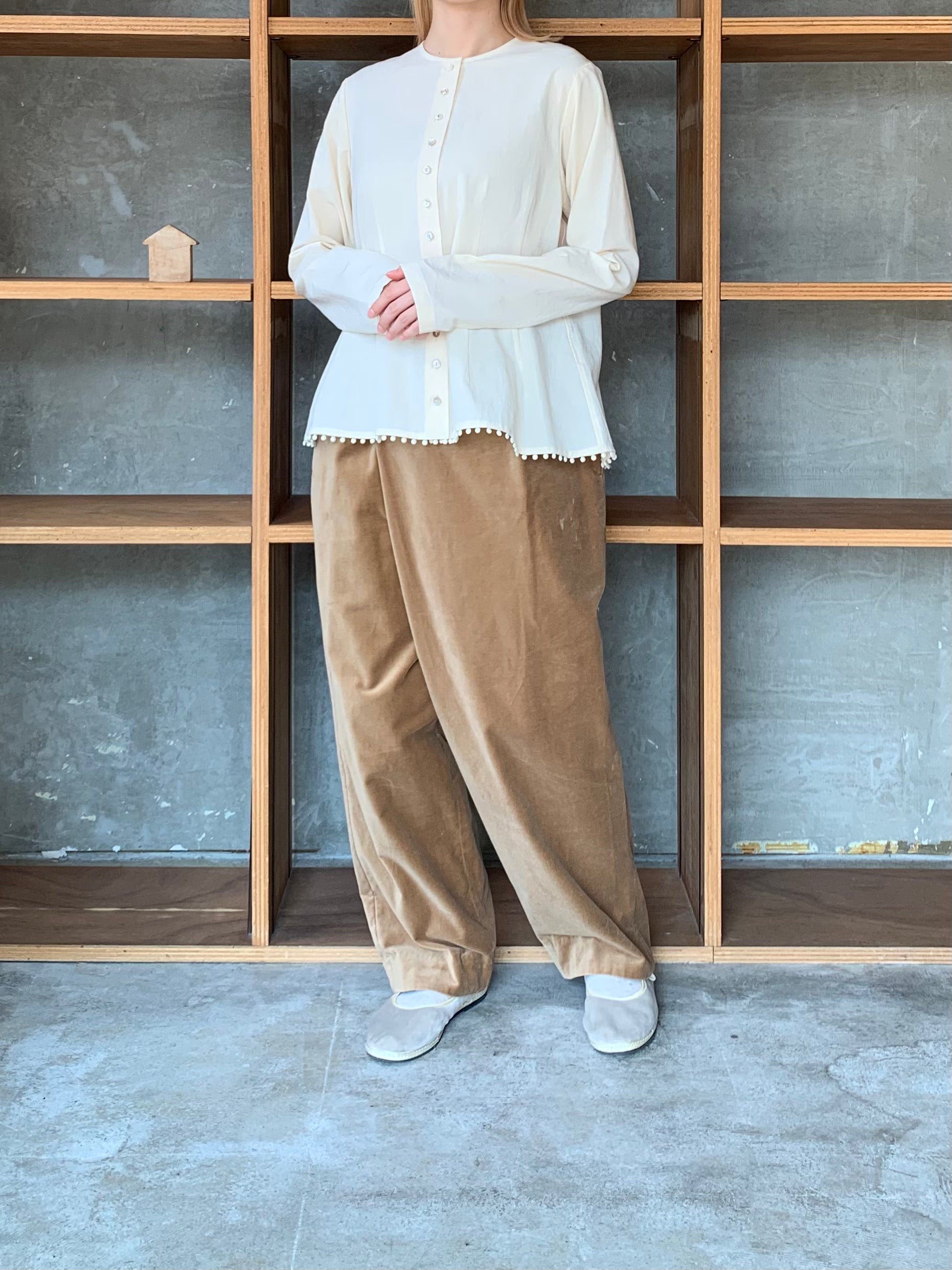 SUSURI / モエケパンツ（camel）