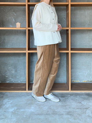 qiri / boutis jacqard vest (キナリ)