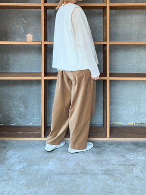 qiri / boutis jacqard vest (キナリ)
