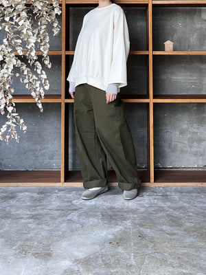 【SALE】KHAKI / TYPE-43 WIDE TROUSERS