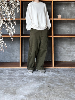 【SALE】KHAKI / TYPE-43 WIDE TROUSERS