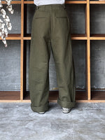 【SALE】KHAKI / TYPE-43 WIDE TROUSERS