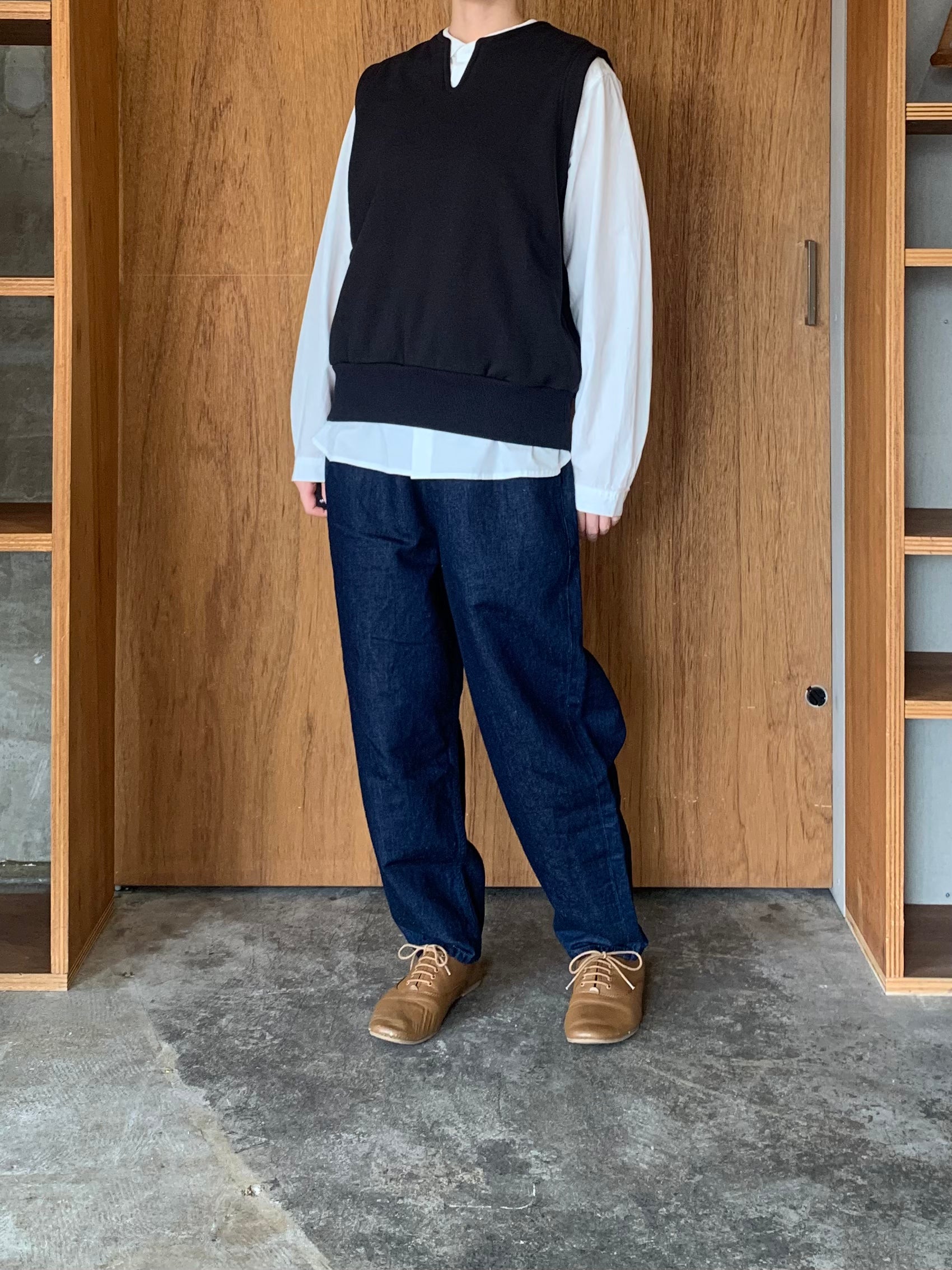 ASEEDONCLÖUD / HW tie trainer vest（Black）