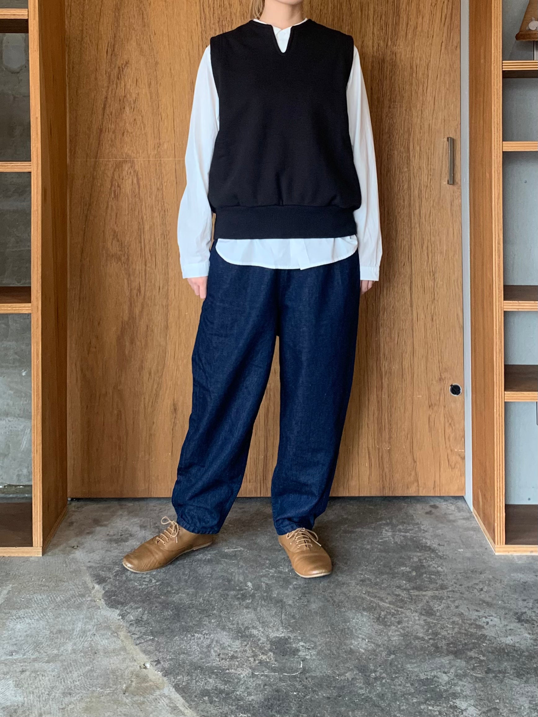 ASEEDONCLÖUD / HW tie trainer vest（Black）