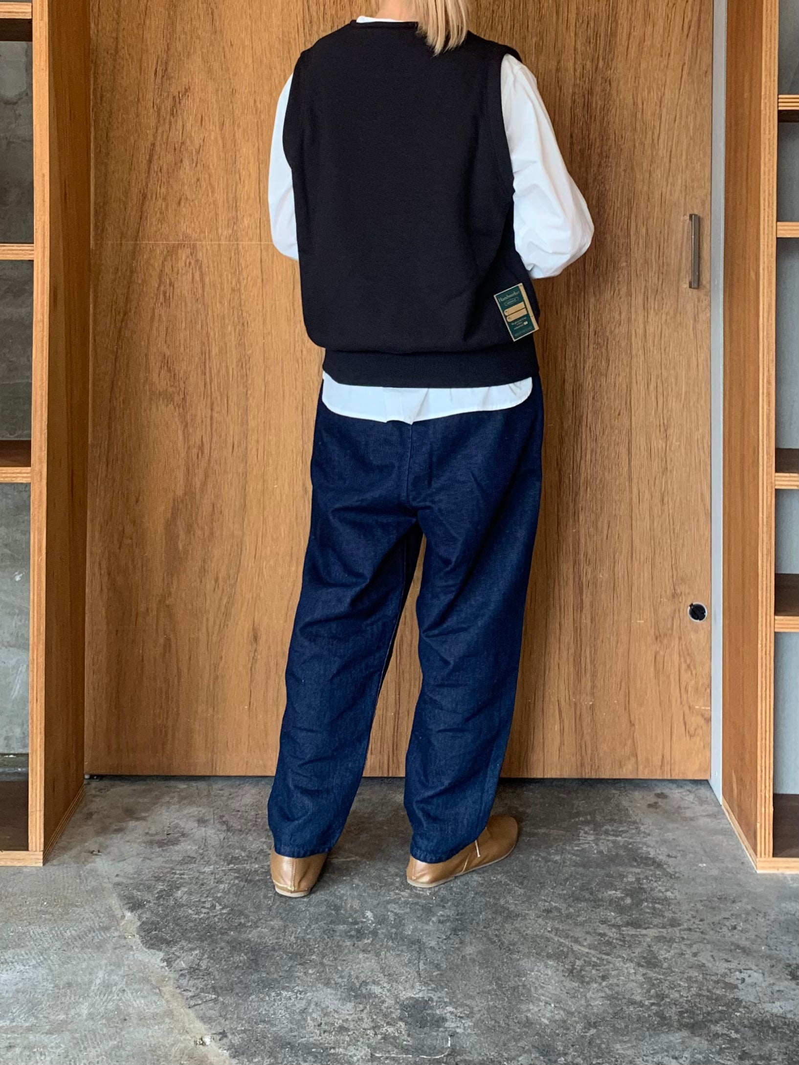 ASEEDONCLÖUD / HW tie trainer vest（Black）