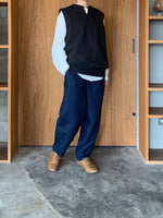 ASEEDONCLÖUD / HW tie trainer vest（Black）