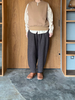 ASEEDONCLÖUD / HW tie trainer vest（Camel）