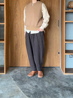 ASEEDONCLÖUD / HW tie trainer vest（Camel）