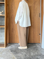 suzuki takayuki / tucked blouse（papyrus）