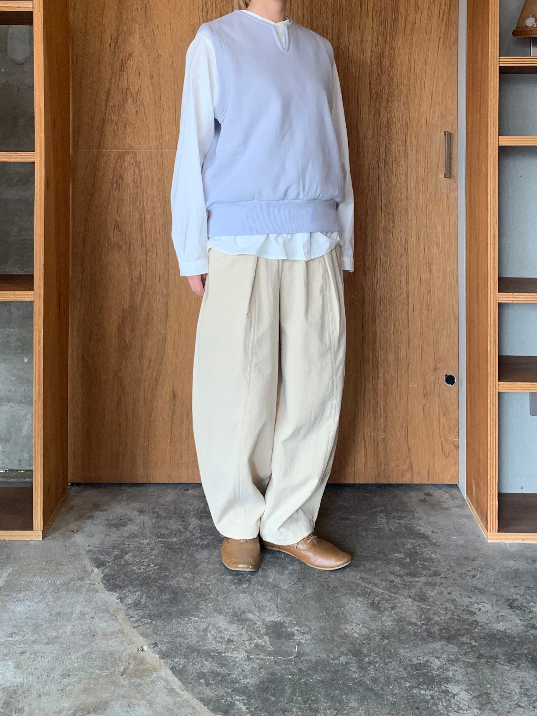 ASEEDONCLÖUD / HW tie trainer vest（Light blue）
