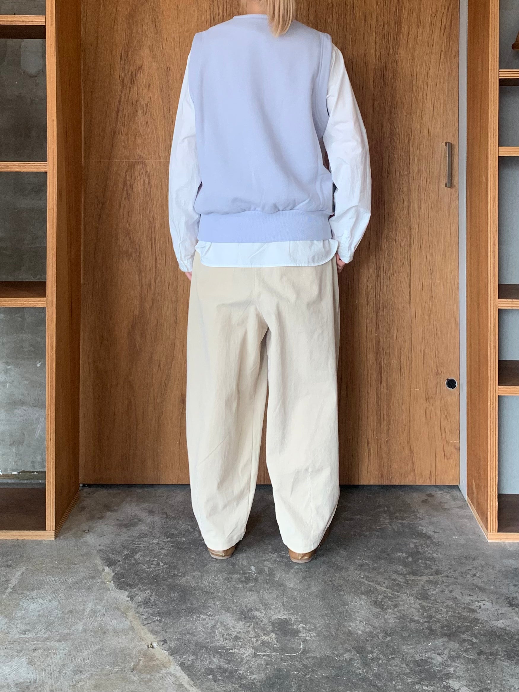 ASEEDONCLÖUD / HW tie trainer vest（Light blue）