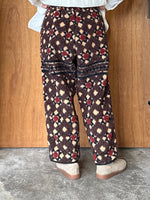 ASEEDONCLÖUD / Station floor pattern trousers（Brown）