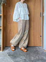 tumugu / コットンシルクシャンブレー ブラウス（OFF）