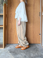 tumugu / コットンシルクシャンブレー ブラウス（OFF）