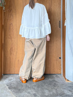 tumugu / コットンシルクシャンブレー ブラウス（OFF）